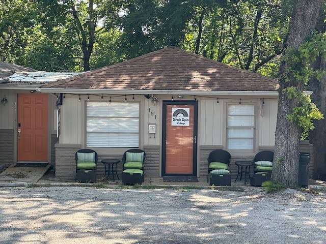 Charming? YES! Well located near Downtown Eureka Springs? YES! Residential or Commercial Use Allowed? YES! Long Term or Nightly Rental? YES! Primary Residence? YES! Recently updated? YES! On-site parking? YES! An hour or less to Bentonville-Rogers-Fayetteville? YES!
If you're looking for flexibility of use, income potential, permanent or secondary home, a commercial space to own, all at an affordable price point, this may be one of the most compelling properties in Northwest Arkansas.
Fresh Spin Cottage is one of 6 condo units within the Pickett Fence Shoppes Condominiums. Currently operated as a 2-Bed, 2-Bath Cottage Nightly Rental with 2-3 parking spaces directly in front of property. Zoned C-2-H which allows for a variety of residential and commercial uses.
No regular Condo Dues. Shared cost of exterior maintenance and liability insurance reimbursed periodically.
This property also listed at Commercial. Cross reference to MLS #1312822.