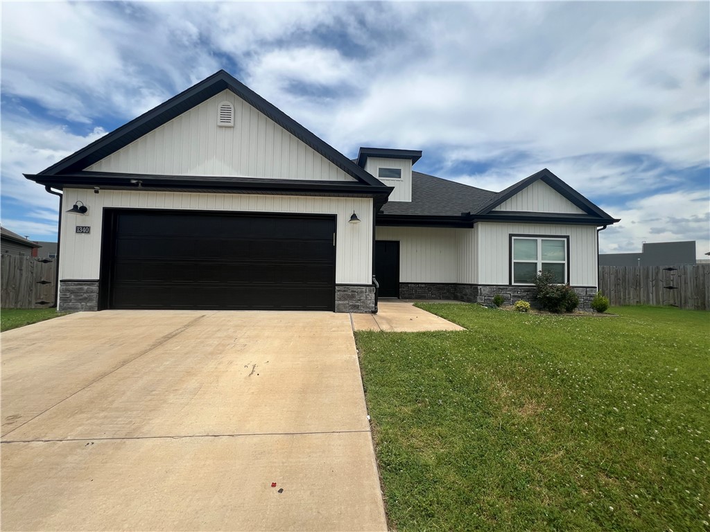 Welcome to this spacious 4-bedrooms 2 bath home build in 2022, located in desirable neighborhood near top-rated schools! Situated on one of the largest lots in the subdivision this property offers ample outdoor
space perfect for the entertaining, playing or relaxing With a little TLC-such as paint touch ups and clean up-this home can Truly shine and become your dream space inside you will find a smart layout, generous
living areas and tons of potential