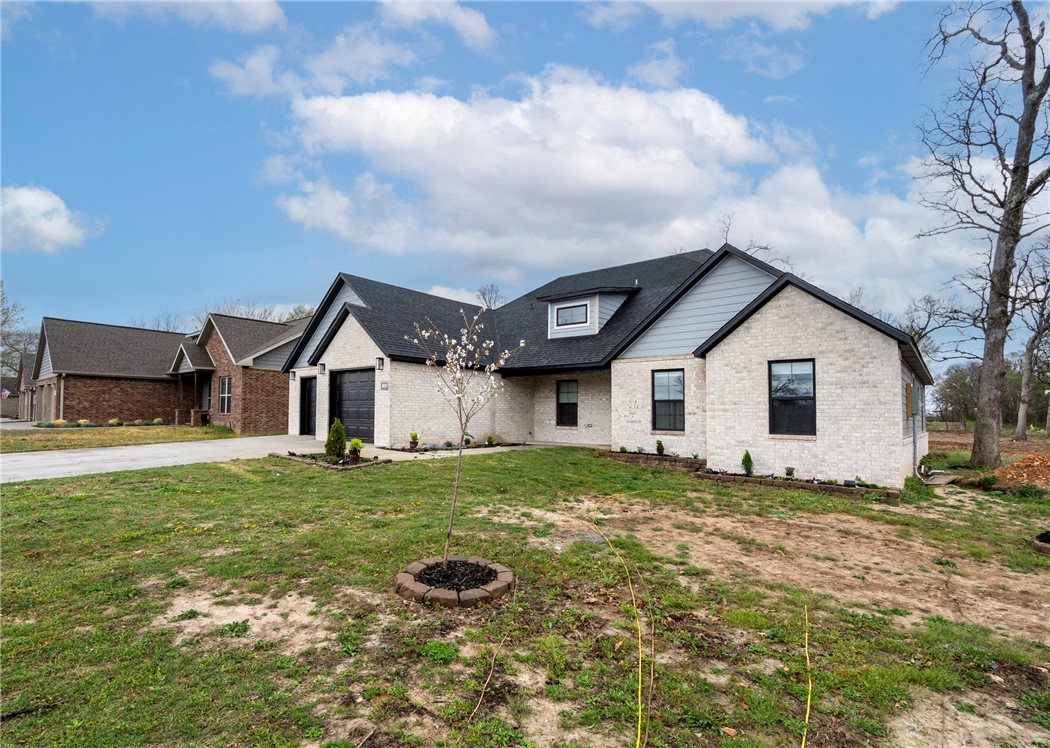 Brand new 4 Bedroom 3 bath home on .54 acres. Granite countertops. Custom Cabinets. Laminate flooring. Elevated ceilings. Huge covered back patio. Huge backyard. Ceramic tile shower in the Master.