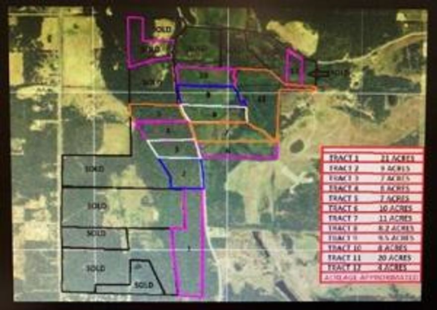 Tract #8. This tract is about a 1200 ft deep off Hwy #123 with approximately 375 ft of road frontage. Each of these tracts is numbered and where it starts & stops on the road frontage is flagged off in the color on the aerial photo. This tract is WHITE. Approx. 8.2 acres with abundant wildlife & creek as the east property line.. Barely north of Lamar city limits on Highway 123 in Lamar.  East Johnson County water and Centurylink phone & internet at the highway. No mobiles! Vacant land. Give us a call/text with any questions or for your personal showing.