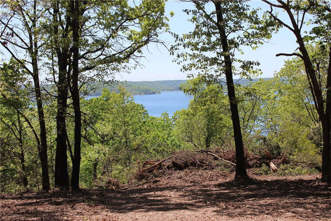 UPDATE! Lot has been selectively cleared for exceptional lake views looking out over point 7 of Beaver Lake. Build your dream lake home on this 2.89 acres lot. Attractive, flat buildable lot with circle drive for easy in and out. Take private easement down to your slip in a community dock in deep water cove. Oversized swim deck is 14x66 (Biggest on the water). Slips are a generous 10x30. Dock is solar powered with composite decking. Lot was previously perk tested for a standard septic system.