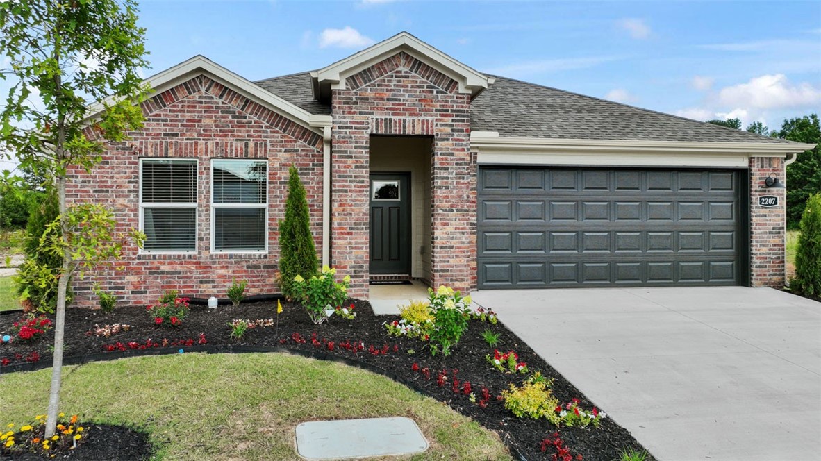 This Cali plan has 4 bedrooms and 2 bathrooms! Hylton Place is located close to the C.L "Charlie and Willie George" park that consists of walking trails, dog park, splash pad, ball fields and tennis courts. There is a grand combination dining room, kitchen and living room. This kitchen offers lots of cabinets, Quartz countertops, stainless steel appliances, a corner walk in pantry an oversized kitchen island with a sink that faces the living room. The living room is perfect for entertainment and will have a cozy electric fireplace. The private main bedroom is located at the back of the homes and features a spacious en-suite bathroom, complete with double vanity sink with quartz counters, walk-in closet and walk in shower. Luxury Vinyl plank flooring throughout! Fans in all bedrooms as well as living room! This home exterior will have 4 sides brick! Covered patio and a landscape package. Tankless hot water heater and more!Parcel number and Taxes TBD.