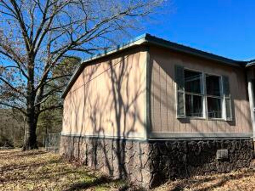 Come see this charming 3 bedroom 2 bath home with outbuildings and fenced backyard area as well as 3 sides of the property fenced. With 1.5 acres +/- and a little additional TLC this would make a great starter home for a small family or any investors dream. Metal roof just installed March 2021. Sold as is with any inspections for informational purposes only.