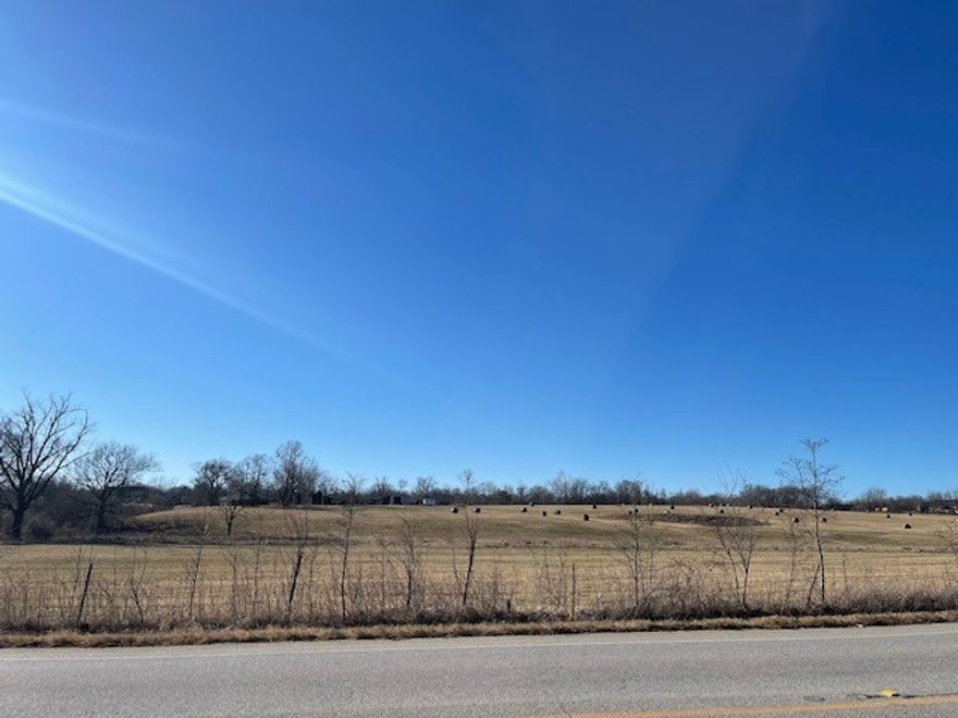 33.87 Acres of Beautiful Land in rapidly growing Cave Springs! This would be a perfect development opportunity. Home on land comes with the property and being sold "as-is". 1330 FT of Hwy 112/Main St. road frontage.