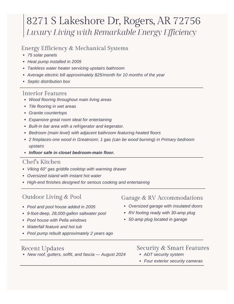 Beaver Shores Unit 1 Rurban - Residential