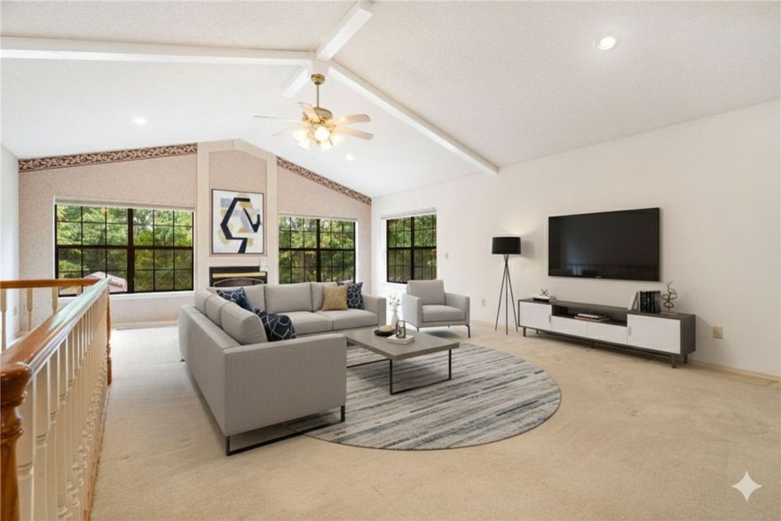 Welcome to this well-maintained, one-owner home nestled on a quiet street in a highly desirable Bella Vista location. Inside, you’ll find a spacious living room with fireplace, a second living area for entertaining, and a bright sunroom that overlooks the large lot. The primary suite features direct access to its own large deck—perfect for morning coffee or evening relaxation. An extra storage shed adds convenience for tools, bikes, or outdoor gear. Enjoy easy access to Blowing Springs, the Back 40 Trail, Lake Bella Vista Park, and all the dining and entertainment of downtown Bentonville. A rare combination of space, charm, and location!