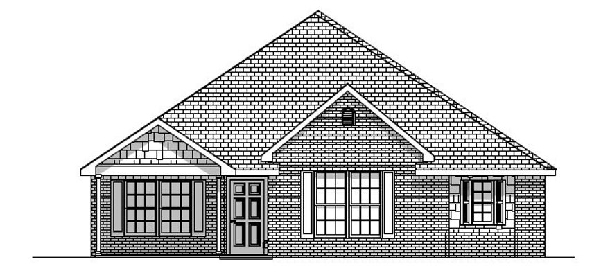 Beautiful New 3 bdr/2bath all Brick home to be built. Open plan-gas fireplace-crown molding in liv & mst bdr- Carpet in Living room and in all bedrooms-ceramic tile in all wet areas-great kitchen & bths-pantry-stainless steel appliances-Mst Suite. Garage door opener & key pad entry-pull down attic storage-Energy Efficient-Covered Patio-Sold before print