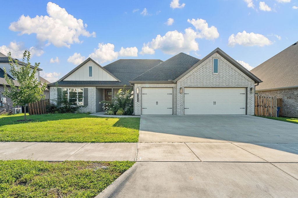 This stunning 4-bedroom, 3.5-bathroom home offers 2,553 sq ft of thoughtfully designed living space, perfectly situated on a desirable lot with a spacious 3-car garage. Step inside to discover elegant features throughout, including custom built-ins, ceiling fans, and window blinds for added comfort and privacy. The heart of the home is a warm and inviting eat-in kitchen, ideal for casual dining or entertaining guests. With ample storage and room to gather, it effortlessly combines functionality and charm. Each bedroom is generously sized, providing flexibility. The 3.5 baths ensure convenience and privacy for everyone in the household. This home is perfect for modern living with timeless details you'll appreciate every day. Don’t miss your chance to make 1809 Abott Lane your next address!