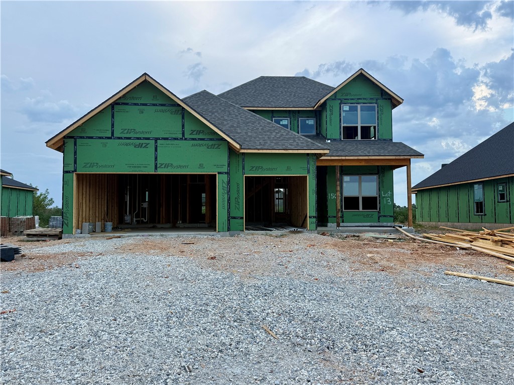 Welcome to Hillcrest in Cave Springs!Enjoy peaceful surroundings on the edge of town with the convenience of being just minutes from everything Northwest Arkansas has to offer. This inviting community provides the perfect blend of tranquility and accessibility.The Willow Plan
With 2,285 square feet of thoughtfully designed living space,offers 4 spacious bedrooms and 2.5 baths. On the main floor, you'll find a dedicated study, an open-concept living, dining, and kitchen area — ideal for entertaining or cozy nights in. The primary suite features a luxurious ensuite bathroom with a connected laundry room for added convenience, along with a nearby half bath for guests.Upstairs, three additional bedrooms share a full bath, creating a perfect retreat for family or guests. The three-car garage provides ample storage, while the covered back patio, complete with a cozy fireplace, makes outdoor living enjoyable year-round.