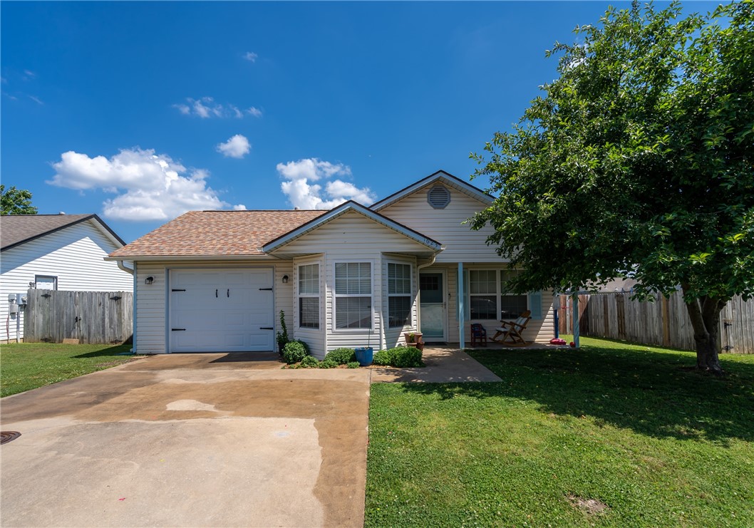 Check out this adorable house! 3 bd, 2 bath nice open floor plan. Cathedral Ceilings in Living room. This home is perfect for a starter home or as a great investment opportunity! Located near schools and shopping, this home is move in ready! New roof in 2019! Water Heater 2022! Hvac 2015!