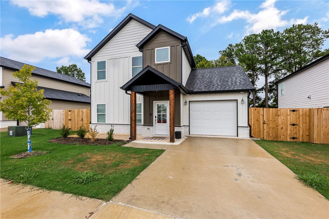 This modern two-story townhome offers the perfect blend of luxury, comfort, and functionality. With 4 bedrooms and 3.5 bathrooms, the thoughtful design provides flexibility for a variety of living arrangements. Dual primary suites upstairs and downstairs, each with private baths and walk-in closets. The open-concept living area is designed for easy entertaining and everyday living. The kitchen comes fully equipped with stainless steel appliances, including a refrigerator, and flows seamlessly into the living and dining spaces. A washer and dryer are also provided, making move-in simple and stress-free. Step outside and enjoy the spacious backyard, complete with a wood privacy fence that creates an ideal setting for outdoor gatherings, play, or quiet relaxation. With its modern finishes, ample storage, and versatile layout, this townhome is a rare rental opportunity that feels like home from the moment you walk in.