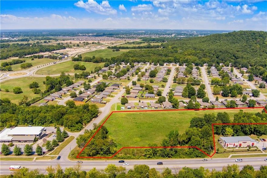 Prime Land on MLK! Only 1.5 miles away from the University of Arkansas! This property is in close proximity to Centennial Park trails! A great opportunity for any business, very high traffic count and awesome road frontage. This lot has so much to offer, Come and check it out!
