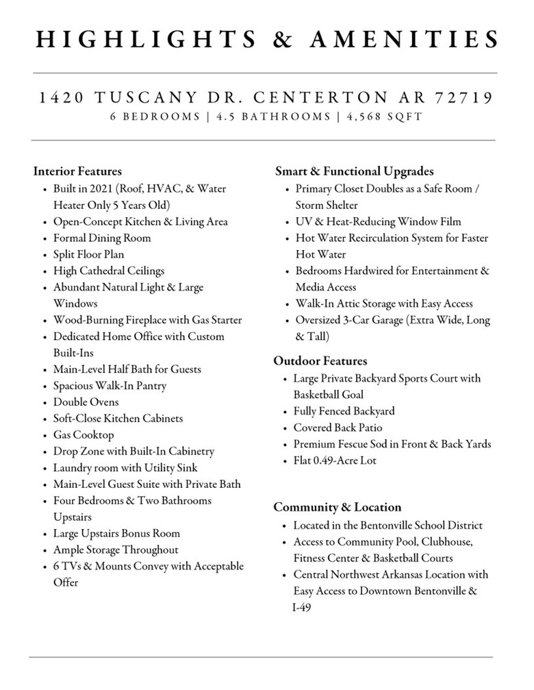 Tuscany Ph I Centerton - Residential