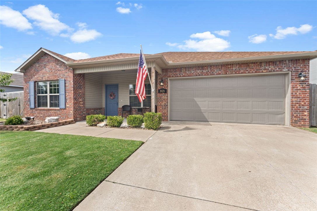 Conveniently located close to shopping, this four bedroom two full bath home offers multiple features that are sure to check all the boxes on your list. The open living space is perfect for gathering friends and family, and you'll never miss out on the fun, since the large eat-in kitchen looks out over the living area. You'll truly appreciate the extra storage space with all the cabinets and a big pantry, and even the fridge conveys. The split floor plan gives everyone the privacy they need, as well. You'll love the convenience of the laundry room right outside the primary bedroom. All of this is under a One-Year-Old roof! While the inside of your new home is lovely, you're gonna flip over the large, fenced back yard with lots of room for the kiddos and pups to run and play. This is a great home for a work-from-home business with room for a home office and a 5 ft and 12 ft gate! Don't miss this charming, convenient opportunity. Schedule your personal tour today.