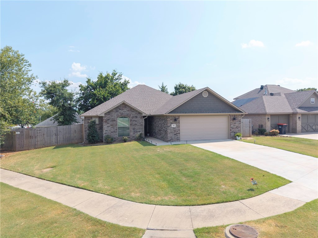 In Van Buren, situated on a desirable corner lot, this home offers easy access to shopping, dining, and schools. One of the standout features is the spacious backyard and a covered patio with a stunning vaulted beam, perfect for entertaining or relaxing outdoors. Inside, the open concept floor plan includes 3 bedrooms and 2 bathrooms, offering both comfort and functionality. The kitchen, living, and dining areas flow seamlessly, making it an ideal layout for gatherings. As you enter from the garage, you'll appreciate the mud room, perfect for staying organized and keeping everyday items tucked away. Thoughtfully designed and move in ready, this home is waiting for its next owners. Schedule your private showing today!