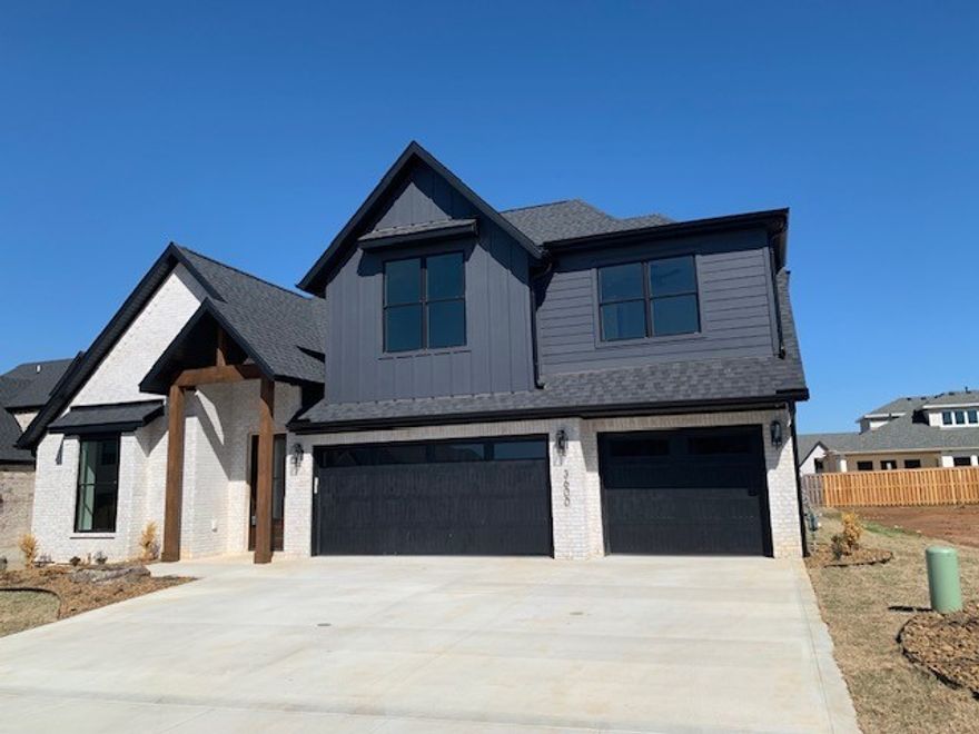 **BUILDER OFFERING $15K TOWARD BUYER INCENTIVES! ** Fabulous new Construction in Bentonville’s newest subdivision of Aurora! Quality built with beautiful modern fixtures and features throughout. Great floorplan with 4BRS, 3.5Bas. Master Suite on Main level. Interior features include stunning accent walls, custom cabinets, quartz counters, hardwood floors, and modern light fixtures. Open living area to kitchen featuring gas cooktop and top of the line appliances. Office or great flex room down, Upstairs game/media room wired for sound or optional bedroom. Smart home Electronics package, security system and professional landscape package included. Covered back patio to enjoy year-round and three car garage. Neighborhood amenities to include 2 Pools, Playground, Sports Court, and Open-Air Clubhouse! PROFESSIONAL PHOTOS COMING SOON.