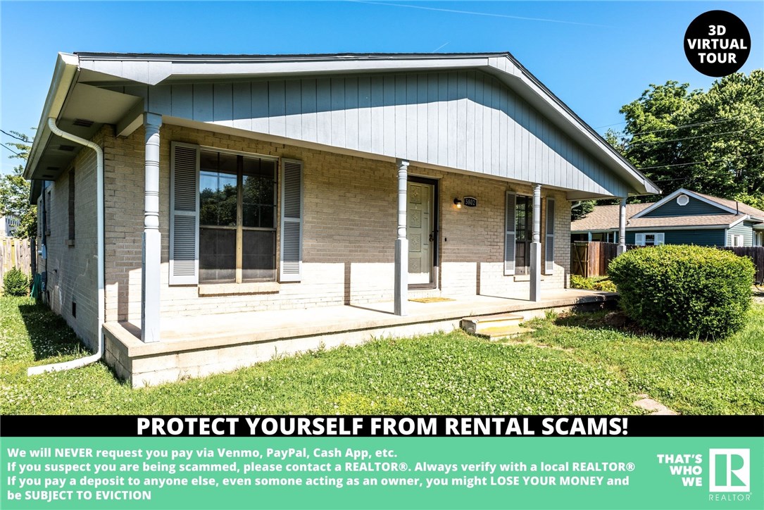 Check out this great 3bd/2ba home! Features a cute porch and appliances included. You won't want to miss this one. *Tenant responsible for all utilities and lawn maintenance. Fireplace is inoperable. Pets negotiable. Deposit is $850