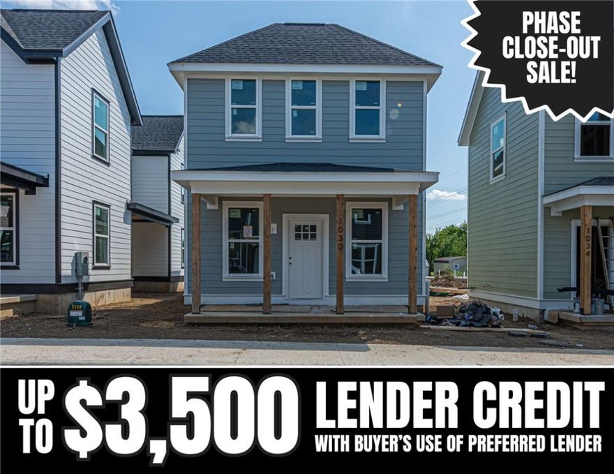 $3,500 LENDER CREDIT offered with buyer’s use of builder’s preferred lender - Use towards rate buy-downs or closing costs! (OPEN HOUSES hosted @ MODEL HOME: 1015 N Laramie Heights) Welcome to Southern Woods! A Trailside Community at the base of Centennial Park 2022 Top Outdoor Facility Rating) Location offers access to miles of trails, greenspaces with paved pathways, & bicycle stalls, minutes away to shopping, food, I-49, & University of Arkansas! 3 BEDROOM DUPLE floor plan feat: a covered front porch w cedar post, open concept first floor w 9’ ceilings, LVP floors, & kitchen w 3cm granite counters, tiled backsplash, center island, stainless steel appliances! Main floor primary bedrm, walk-in closet & ensuite! Upstairs 2 Bedrms w/ walk-in closets & ensuites & laundry rm!  Perfect for homeowners & investors! POA $35/mo incl lawn mowing! Join this community in a premier location!