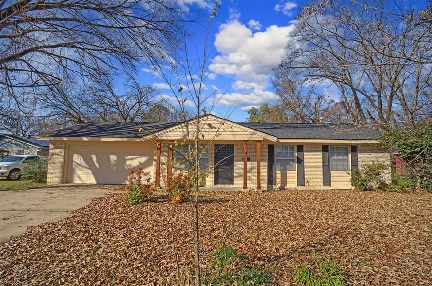 This one has been totally re-done.  It has new paint, flooring and fixtures.  It has just over 1600 sq feet and comes complete with two living areas, and updated kitchen and a fireplace.  Outside the yard is large and it is close to everything in Dardanelle.  It is a gem in this hard to find price range.