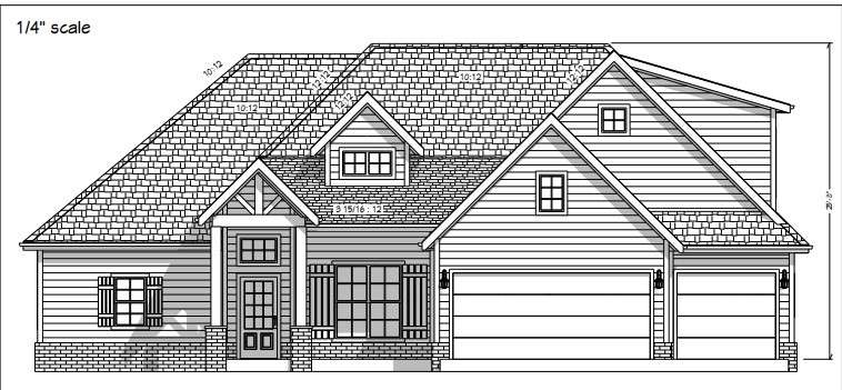 Another quality new construction home is available in the desired Crescent View Subdivision! This home boasts 4 bedrooms, 3 bathrooms, bonus room, 3 car garage, and a great layout. Kitchen is equipped with gas cooktop, built-in oven & microwave, large island with waterfall granite, & eat-in dining area that is all open to the living room. Downstairs has the office, primary suite and BR 2. Bedrooms 3-4, bonus room and a full bathroom are all upstairs. Enjoy grilling or hanging out on the covered back patio. Located steps from Janie Darr Elementary and the new Mt Hebron Park. Subdivision is close to XNA, I-49, shopping, dining, and entertainment.