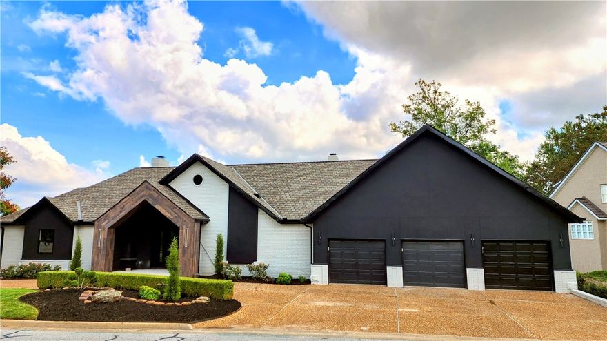 Prepare to be amazed by this stunning golf front modern-style remodel with views of holes 12 & 14 greens & fairways of 12, 13, & 14. Step onto your spacious covered deck, featuring sleek aircraft cable railing, & immerse yourself in the excitement of the LPGA tournament happening right in your own backyard. The redesigned exterior enhances the modern curb appeal of this home. As you enter, abundant natural light floods in from the oversized windows, illuminating the open-concept living room & the raised area offering a perfect sunroom to enjoy. The kitchen is equipped with a gas stove, a wine cooler, & even an ice machine. The primary bedroom offers a resort-like atmosphere with sunset views. Downstairs you have endless possibilities for hosting guests in the 900 SQ FT finished space & for all your gardening needs, a convenient workshop in the unfinished space with access to the outdoors. The 3.5-car garage provides space for all your belongings too! Seize the opportunity & call this place your new 'home' today!