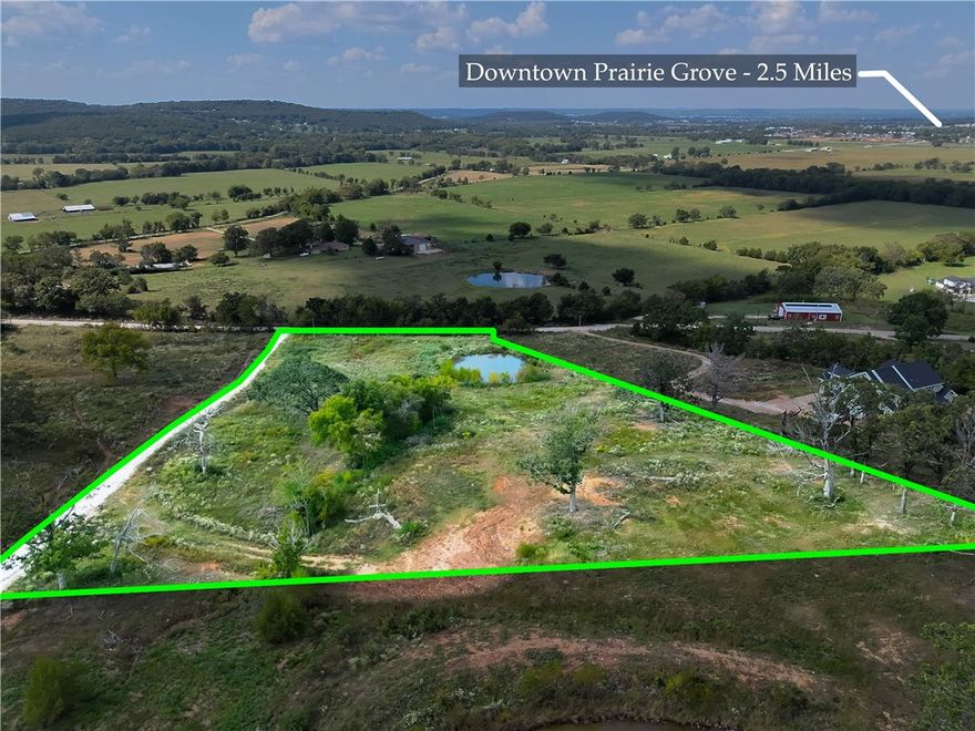 Escape to the beauty of rural Arkansas with this stunning 5.001-acre property! Featuring a peaceful fishing pond and gently sloping terrain, this land offers panoramic views of rolling valleys and majestic mountains in the distance. Located in a highly desirable area of Washington County, it's an ideal spot to build your dream home or create a private retreat. With endless potential and natural charm, this property is ready to inspire your vision. Don’t miss out on this rare opportunity—schedule a visit today!