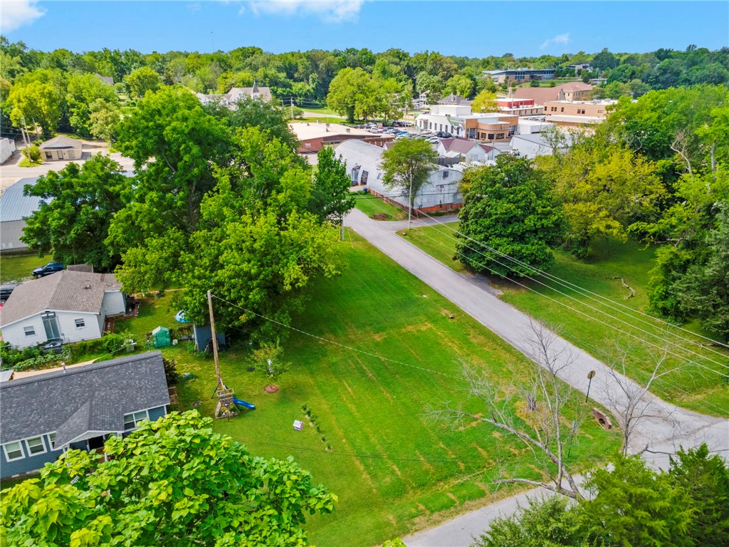 Great corner, level building lot close to Downtown Siloam Springs. Only the corner of the lot is located in a flood plain leaving plenty of room to build outside the zone. Be part of the ever growing Siloam community. No mobile homes allowed. Survey attached.