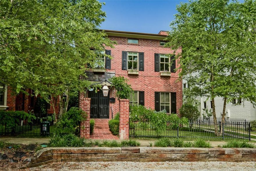 Ultra-premium downtown location, with spectacular neighboring homes hosting minimal traffic & friendly neighbors. This home is great for entertaining & centrally located for hiking & biking. Only three blocks to dining, entertainment & festivities! Exterior features include an all-brick exterior, a large private driveway, professionally landscaped with irrigation, a large covered patio & iron fencing. The garage has potential for a 2nd level game rm. Interior includes high-end upgrades with an amazing spacious open floor plan, lg formal dining room, scullery kitchen, double ovens & sinks, gas stove & butler’s pantry. The living room has a gas fireplace and is wired for sound. All countertops are marble. Also, marble floors in bathrooms. There are tons of built-in shelving to house books, & art, etc. Working from home is a breeze with a designated area to include storage and a lovely window. Custom high-end features & trim work throughout. Builder Lamplighter Construction. This home & location will not disappoint!