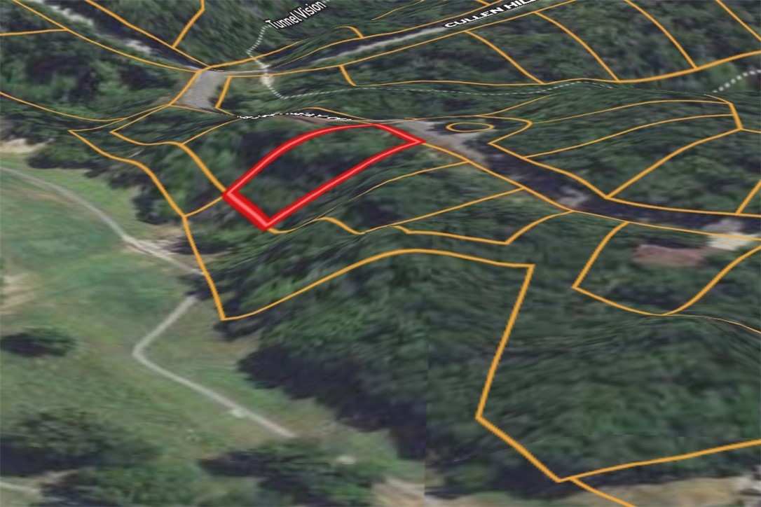 Sloped lot with the opportunity for fantastic golf course view. One house built to the right. Vacant on the left hand side.