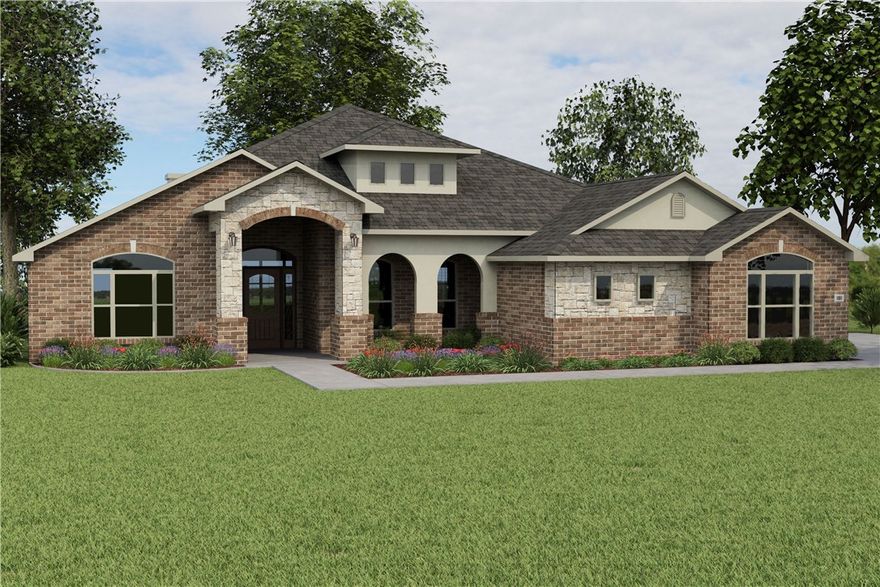 This 3,000 square feet, 5 bedroom, 3 bathroom home is
professionally designed with an open living space, the
3000 Series provides the perfect setting for any family.
Beautiful inside and out with a formal dining area, oversized kitchen, second living space, and much more.
Taxes are subject to change based on new construction.
