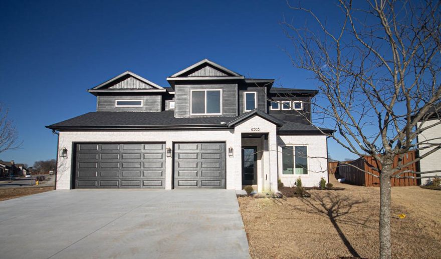 New construction modern home with gorgeous exterior in sought after community of Aurora. Enjoy the stunning living room with custom beams, tiled linear fireplace, tons of light streaming through ample amount of windows and open floorplan. Kitchen features large island, stainless steel appliances, gas cooktop, custom cabinets, double ovens, massive walk in pantry and storage! Home also features a 5th bedroom on the main level that would also make a perfect study. Spacious, private master bedroom with luxurious master bathroom. Master bath with double sinks, storage, walk-in tile shower and stand alone soaking tub. Upstairs features three large bedrooms with walk in closets and a bonus room. Huge covered patio overlooking the large lot perfect for entertaining! Aurora residents have access to TONS of community amenities. Adult pool, family pool, bike repair station, dog park, elevate fitness course, sports court, open air clubhouse and playground! Internet included in POA!