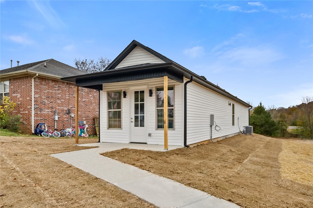 Nestled in the picturesque town of Sonora, Arkansas. This charming 910-square-foot white house exudes warmth and simplicity. Surrounded by the natural beauty of the Ozark Mountains, the residence stands as a quaint haven with its crisp white exterior that reflects the abundant sunlight. This modestly sized home has an inviting interior, where thoughtful design maximizes space and functionality. A cozy front porch welcomes residents and visitors alike, providing a perfect spot to enjoy the tranquility of the surrounding landscape. This home in Sonora encapsulates the essence of small-town living, offering peaceful retreat within the scenic charm of rural Arkansas.