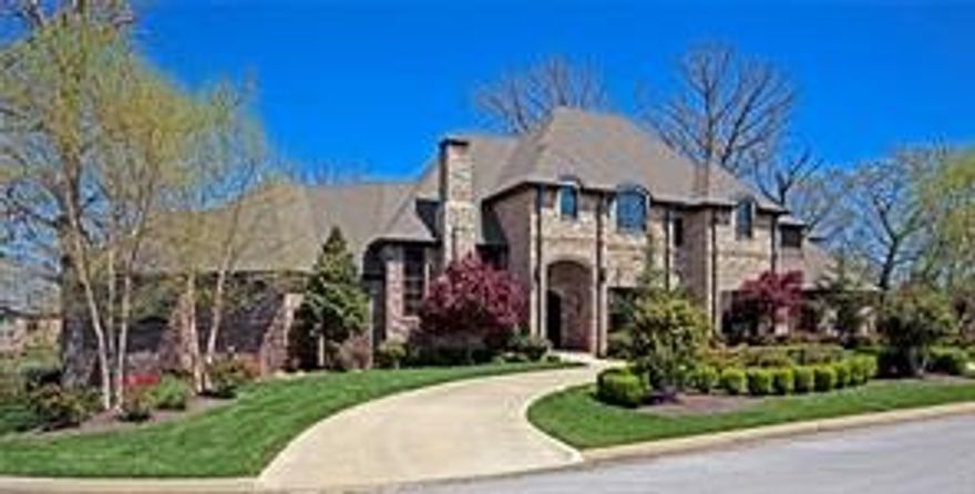 Classic, resort style 5,540 square foot Pinnacle Country Club estate situated on large 0.78 acre on private cul-de-sac in Bentonville school district. Two-story foyer with a beautiful round staircase offering a private executive office with fireplace & formal dining room. Large main living room open to the designer kitchen featuring top-of-the-line appliances, center island, floor to ceiling cabinetry and breakfast room all with incredible views and wall of windows to the backyard oasis. The main level owner’s suite has lovely views and private access to the pool and features a luxurious spa-like bathroom & large walk-in dual closets. This home features 2 bedrooms on the main level & upstairs offers 3 bedrooms all with en-suite bathrooms, a theater/game room, 1/2 bathroom and additional office space. The backyard is the perfect place for both relaxing & entertaining under the large, covered patio overlooking the pool with lush mature landscaping and trees making this backyard a private paradise.