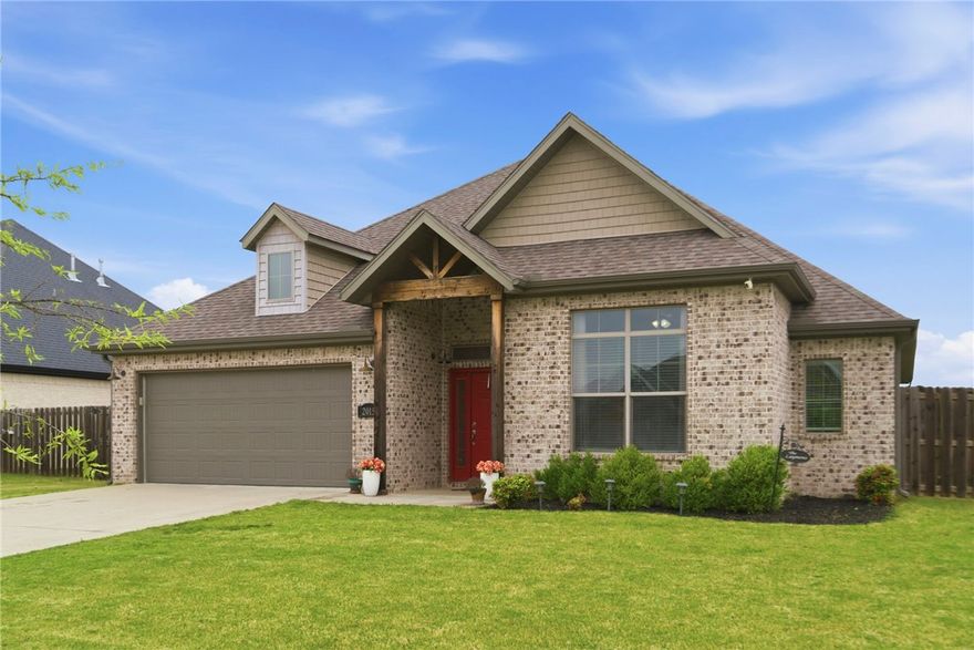 Here is your chance to live on Broadway! This beautiful, one-owner home is just 5 minutes off the I-49 corridor right off Dixieland between Pleasant Grove Rd and Rogers High School. Five minutes away from the Pinnacle Hills area, this home is incredibly located close to shopping, restaurants, entertainment and convenient to downtown areas as well. A very popular floor plan, this home boasts a spacious living space open to the kitchen and bedrooms are good size with walk-in closets. Enjoy grilling out and relaxing under the covered patio while the kids or pets play in the yard. Paved biking and running trails are just a block away and Rogers High School is just down the road so you can make it to your favorite sporting event super quick! Don't miss this opportunity to live right in the heart of everything happening in Northwest Arkansas!