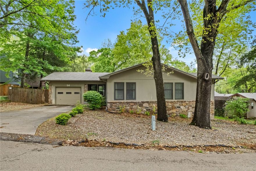 Affordable Bella Vista living right where you want to be.  Don’t miss this charming home nestled in the heart of Bella Vista and priced to make homeownership truly attainable.  Location is everything, and this one delivers. Situated in the geographic center of Bella Vista on a great lot, you’re just minutes from the Bella Vista Recreation Center, making it effortless to stay active year-round with pools, fitness facilities, and community events at your fingertips. Outdoor enthusiasts will love being close to Tunnel Vision, one of the area’s most popular trail experiences, putting world-class mountain biking and hiking practically in your backyard.  Whether you’re a first-time buyer, downsizer, or savvy investor, this home checks every box comfortable, well-located, and easy on the budget. With Bella Vista’s lake access, trail systems, golf courses, and community amenities all within easy reach, the lifestyle here far exceeds the price tag.  Priced to sell. Located to impress.