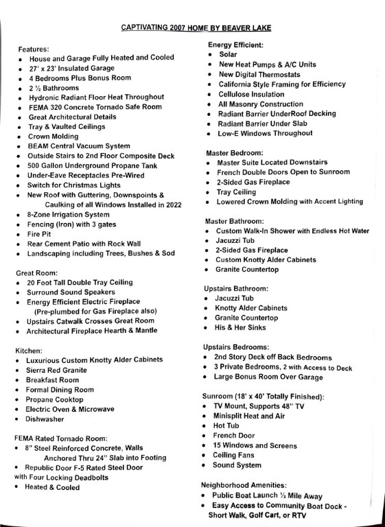 Vans Lakeside Acres Rurban - Residential