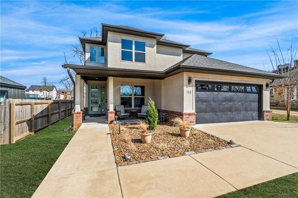 Welcome to your dream home just steps from downtown Bentonville!
partially furnished, no washer/dryer, primary bedroom/king bed, 2nd bedroom/queen bed, kitchen not stocked. fully furnished dining, living room, back patio and 4th bedroom with desk for office..
can be rented until March 2026, deposit+first/last months rent.
Nestled a stone's throw from the exciting new Market District, walk to 4 local coffee shops and everything downtown has to offer! Conveniently located near the new Walmart HQ, and world-renowned Crystal Bridges as well! Inside, you'll find 3 spacious bedrooms, a dedicated office, and 3 full bathrooms. The open kitchen and dining area connect seamlessly to a wet bar with ice maker and mini fridge—ideal for entertaining. Relax on the screened, covered patio or enjoy evenings by the fire pit in your private fenced yard. Deep 2-car garage provides ample storage. Don’t miss this rare blend of location, comfort, and charm! Make sure to check out the Ricoh virtual tour for a walk-through!