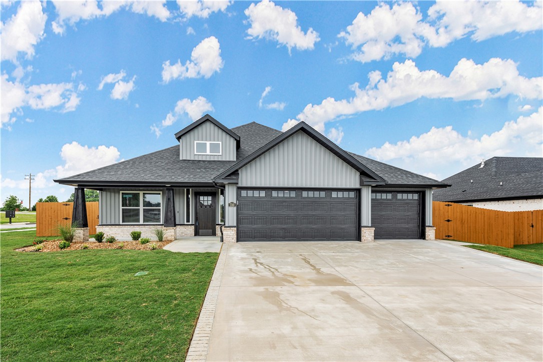 Cornerstone Construction move-in ready and brand new! Breathtaking ceilings and custom cabinetry with mood lighting throughout, soft close hinges/drawers, refrigerator included, central vac with toe kick in kitchen, huge walk-in hidden pantry, utility room connects to master closet, gas hookup outback for grill, sprinkler system in front, wood privacy fencing, wireless security system, tankless hot water, garage is 100% insulated and more!