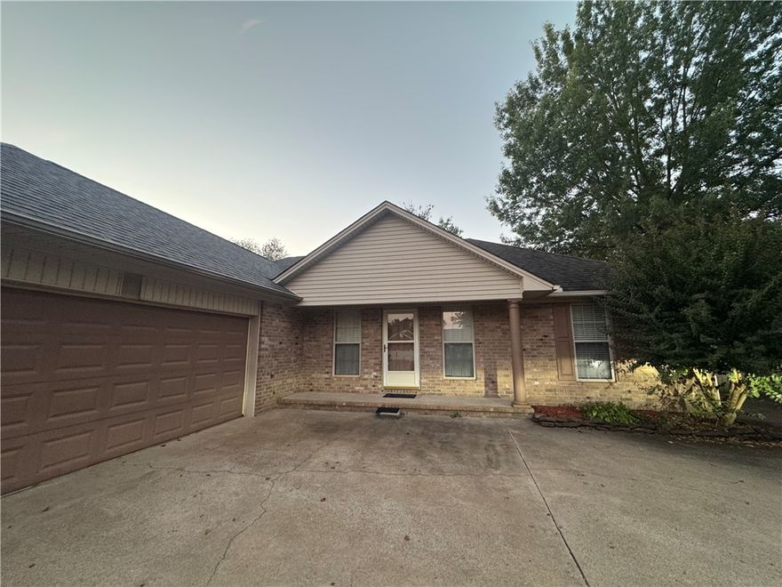 Welcome to this attractive 3-bedroom, 2-bathroom brick home built in 2001, offering approximately 1,504 sq ft of one-level living in a desirable Searcy location. 
Step inside to a comfortable, open layout where living, dining, and kitchen areas flow effortlessly. The split bedroom design ensures privacy, with the primary suite separated from secondary bedrooms. The home features updated paint, ceiling fans, and modern finishes throughout. 
The kitchen includes stainless appliances, ample cabinetry, and opens toward the living space, ideal for everyday living and entertaining. 
Two full baths serve the home well, and the laundry area is conveniently located. 
Outside, enjoy a level, manageable yard on roughly 0.20–0.25 acres (8,700+ sq ft) with space for gardening, outdoor relaxing, or future improvements. 
Additional features include an attached garage, durable brick exterior, and a roof designed for longevity.