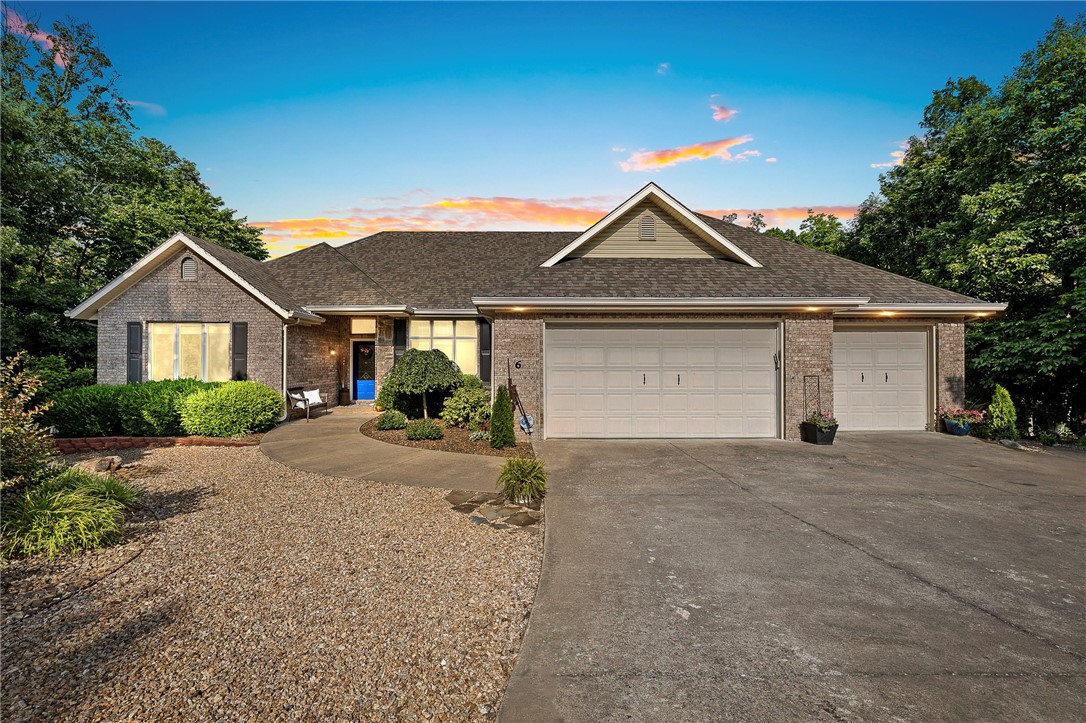 If your real estate goal is to have a piece of paradise conveniently located minutes away from Bentonville, the Missouri State line, fishing and trail biking . . . this is it!!! If you are tired of the hustle and bustle, reclaim your calm by relaxing the pool. Bonus: a smaller house nearby will be on the market this week - perfect for in-laws or grandparents. This 3208 s.f., 4 bed, 4 bath, 3-car garage, huge covered patio w/ woodburning fireplace, in-ground saltwater pool, professionally landscaped, on cul-de-sac, 1.37 acres (double lot).