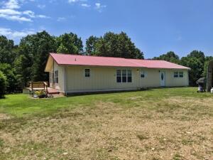 Hitch the wagon & load the horses for this immaculate 4 br / 3 ba home with open floor plan & large master suite on 20.04 acres m/l with approx. 8 acres fenced and cross fenced for horses located on dead end road only minutes to the Buffalo National River & Crooked Creek. From this home, you can ride horses for days on shaded dirt roads with beautiful views & never see pavement. Peach, apple, plum, pear & mulberry trees in front yard. 10' X 18' shed & 2 security cameras convey. Wood burning fireplace is not installed but also conveys. See Supplement for more info. All #s are approx, age is estimate, square footage per assessor. 4th bedroom has no closet.
