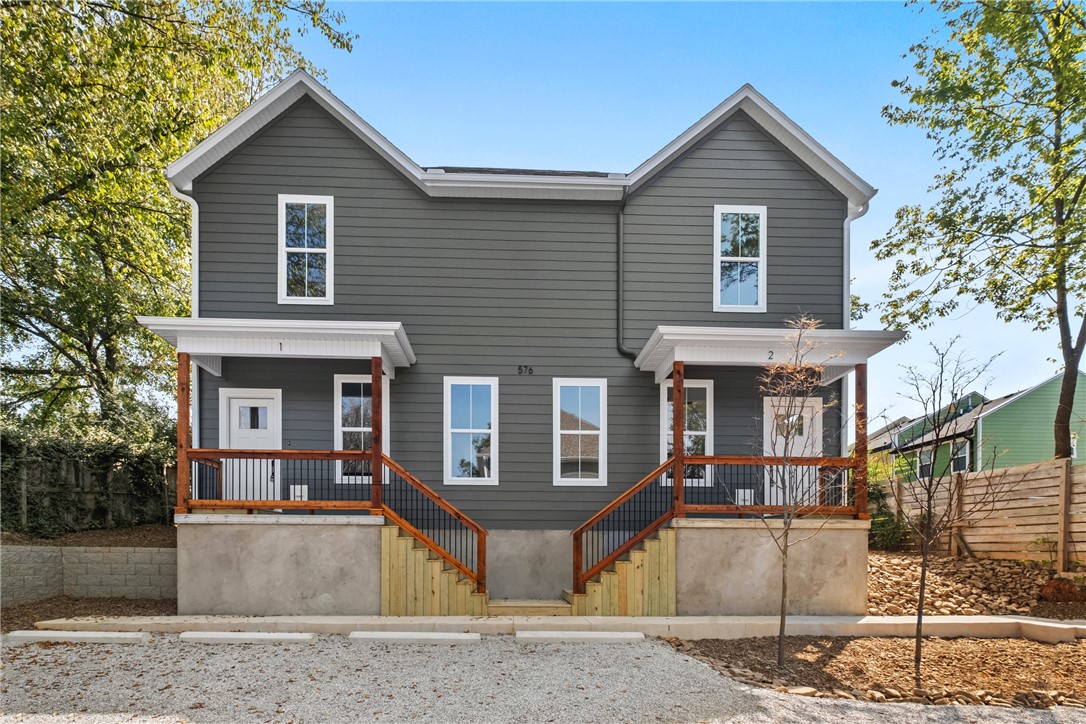 Discover modern living in this brand-new duplex located just off MLK in Fayettevilleāperfectly positioned for convenience and accessibility. Each unit offers a smart layout with the living room, kitchen, dining area, half bath, and in-unit laundry all on the main floor, creating a seamless flow for daily life. Upstairs, two spacious bedrooms each feature their own private full bathroom, providing comfort and privacy for residents or guests. With its prime location and functional design, this duplex is an excellent opportunity for both homeowners and investors alike.