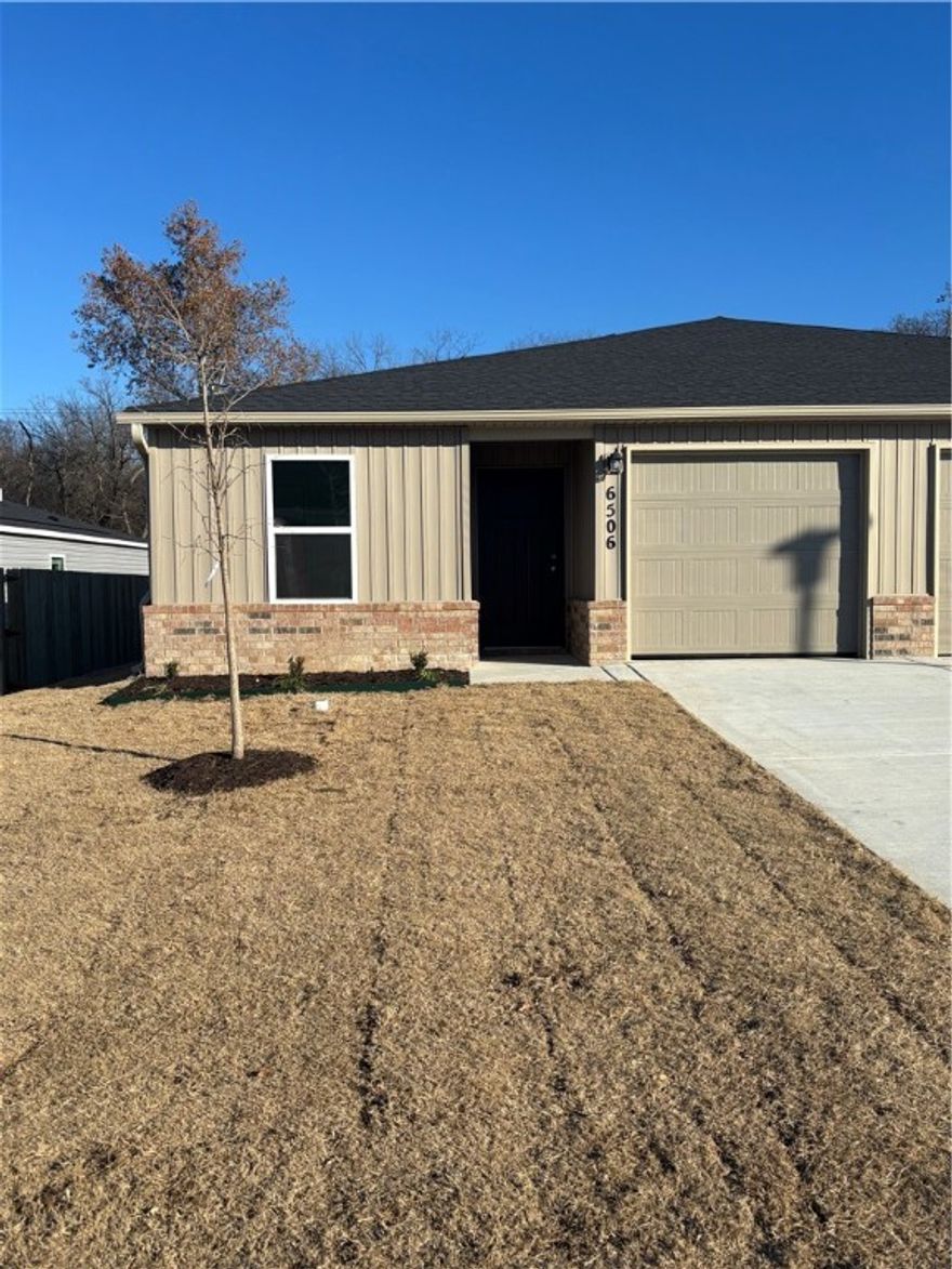 Welcome to The Langford, a stunning duplex in a brand-new community! This modern 3-bedroom, 2-bath home boasts an inviting open floor plan, perfect for both relaxing and entertaining. The spacious kitchen features sleek appliances and ample counter space, seamlessly flowing into the bright living area. Retreat to the serene master suite, complete with a luxurious en-suite bathroom and a generous walk-in closet that offers plenty of storage. Two additional bedrooms provide flexibility for guests, a home office, or a growing family. Enjoy the convenience of a one-car garage and a charming backyard, ideal for outdoor gatherings. Located in a vibrant community with easy access to parks, shopping, and dining, The Langford is the perfect place to call home. Don’t miss your chance to experience modern living in a prime location!