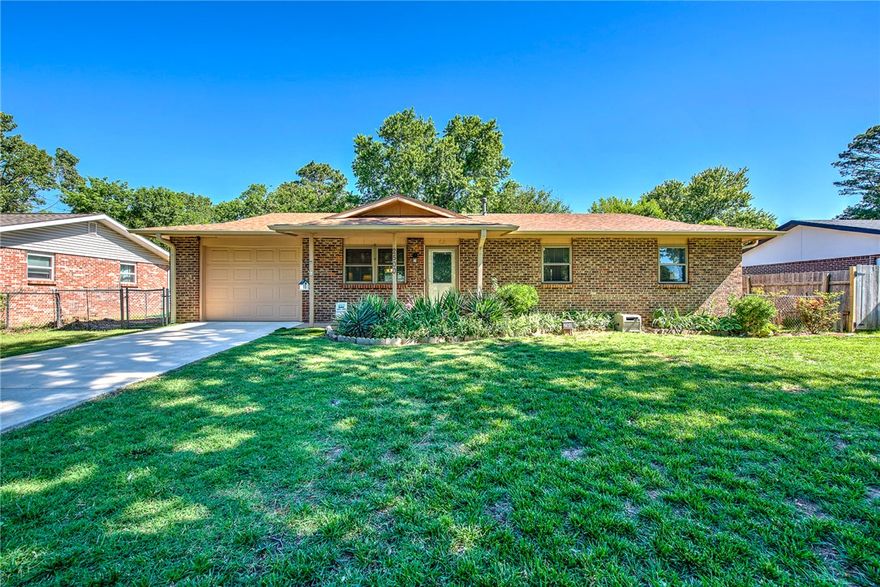 Discover a move-in ready home that offers a comfortable and inviting atmosphere, perfect for crafting your ideal lifestyle. The hall bathroom provides the convenience  and functionality of an updated ADA compliant walk-in shower with an added barn door for a modern look. With 3 bedrooms and 1.5 bathrooms, this ranch-style home provides practical living spaces. An attached garage and a storage unit in the backyard offers extra storage, while a dedicated laundry room simplifies daily routines.  This property presents a unique opportunity to embrace comfortable living in a desirable location.  Don't miss the attached list of updates!  This house has had all the hard work completed so you can move in, make it yours and enjoy without worry!