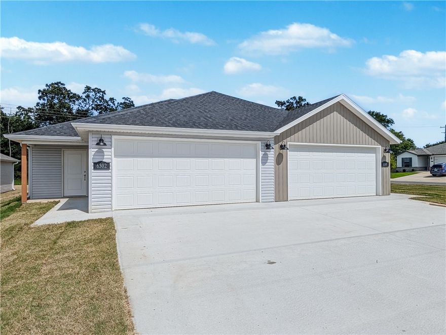 Welcome To Your Next Home! This Brand-New Duplex Is a comfortable Lifestyle floor plan it Offers 3 Bedrooms, 2 Bathrooms, And A 2-Car Garage—Designed For you to make your home!