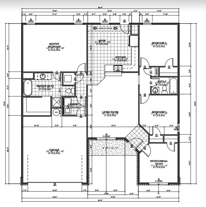 New construction - approximate completion 7/7/17. 3 bedrooms, 2 bath plus an office. Wood floors, granite counters. See attached floor plan and call list agent for more information.