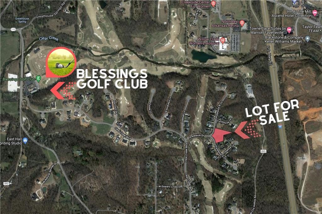 Build your luxury home on this 1.82-acre lot in an exclusive gated golf community on the Blessings Golf Course. Golf or Social memberships are available.