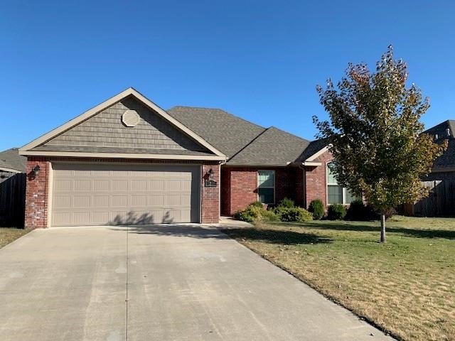 Very nice 3 bedroom, 2 bath home with features like a 2 car garage, open floor plan, custom cabinets, wood look ceramic tile floors, crown molding, covered back patio, granite countertops, stainless steel appliances and custom tile shower. Credit and Bacground check required. More pictures at the end of the month