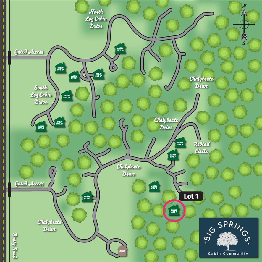 Cabins at Big Springs - Land