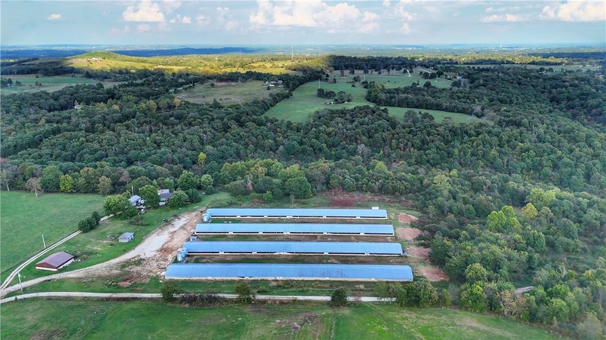 37 acre Turkey Farm--Looking for a great investment? This 37 acre turkey farm offers everything you need:
4 well maintained Butterball turkey houses, ready for new birds; generator backup system, 4 bedroom home, perfect for living on site. Excellent location-private and peaceful, yet just minutes from town!
Whether you're expanding your poultry operation or starting fresh, this farm is set up and ready to go. Don't miss out on this great opportunity.